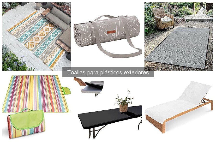 Toallas para plásticos exteriores: Cuándo y por qué usarlas