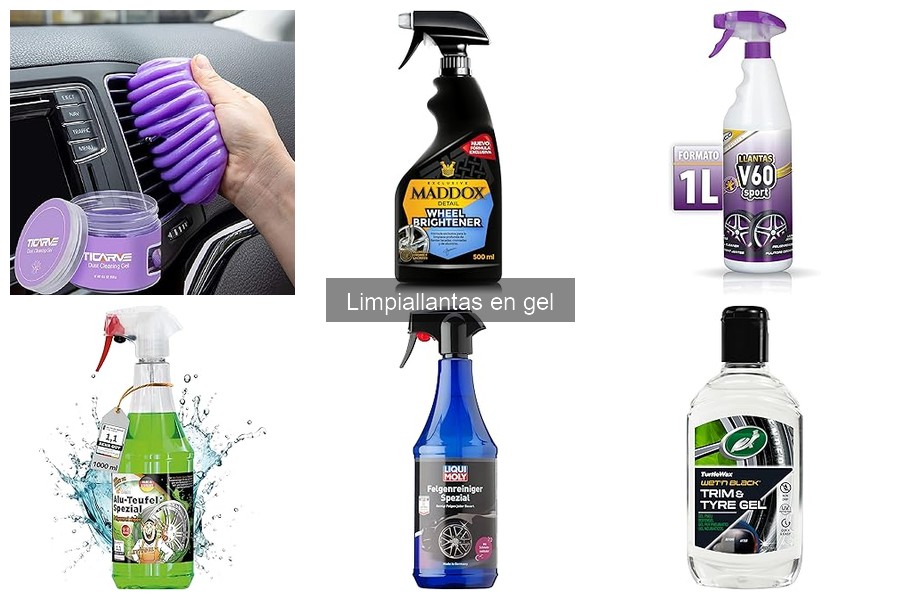 Todo sobre el limpiador de llantas en gel: características y beneficios