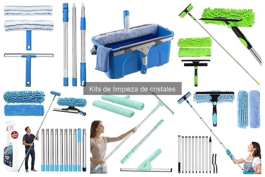 Todo sobre kits de limpieza de cristales y sus componentes