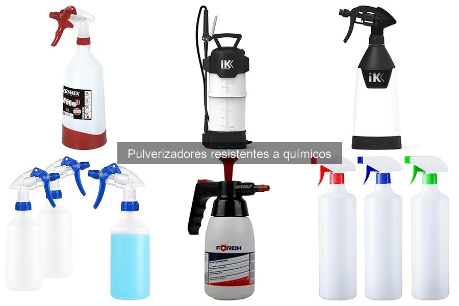 Usos Comunes de Pulverizadores Resistentes a Químicos