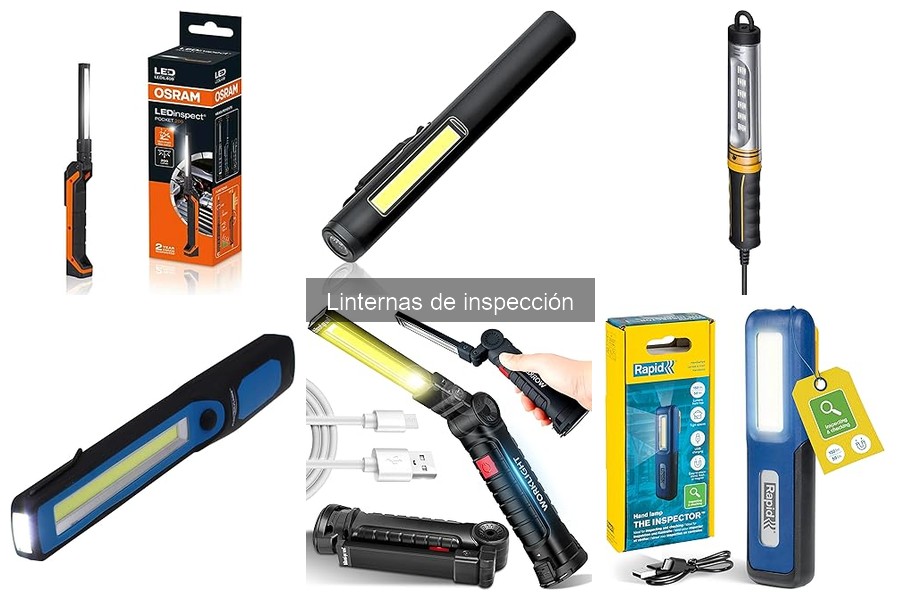 Usos creativos de una linterna de inspección fuera del coche