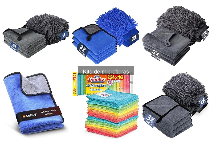 Ventajas de Kits de Microfibras para Limpiar tu Coche