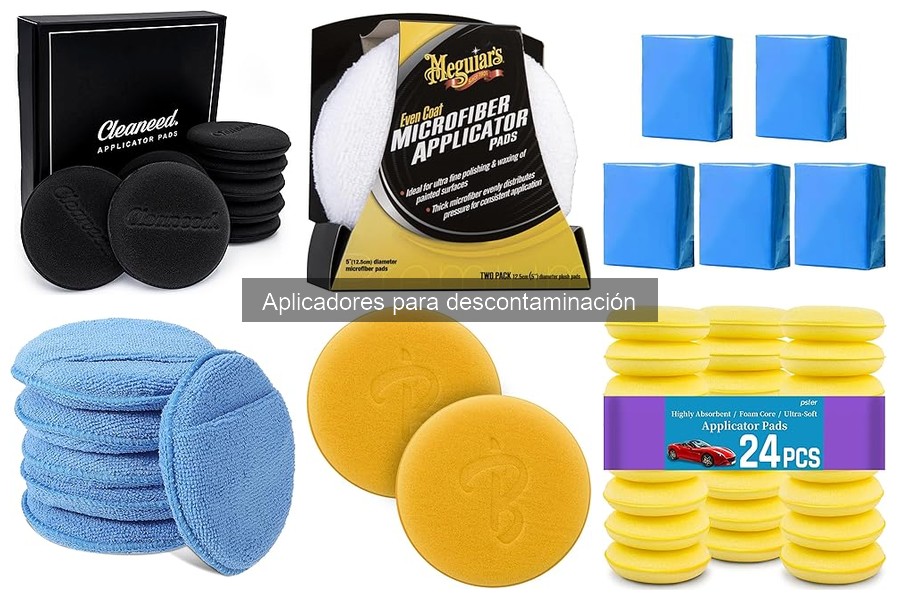 Ventajas de usar aplicadores para descontaminación del coche