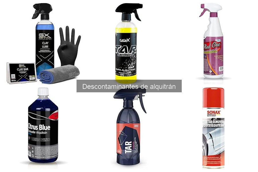 Ventajas de Usar Descontaminantes de Alquitrán en tu Coche