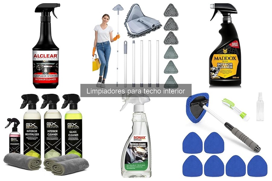 Ventajas de usar limpiadores para techo interior de coches