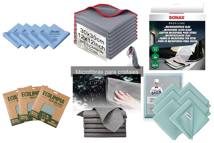 Ventajas de usar microfibras para limpiar cristales