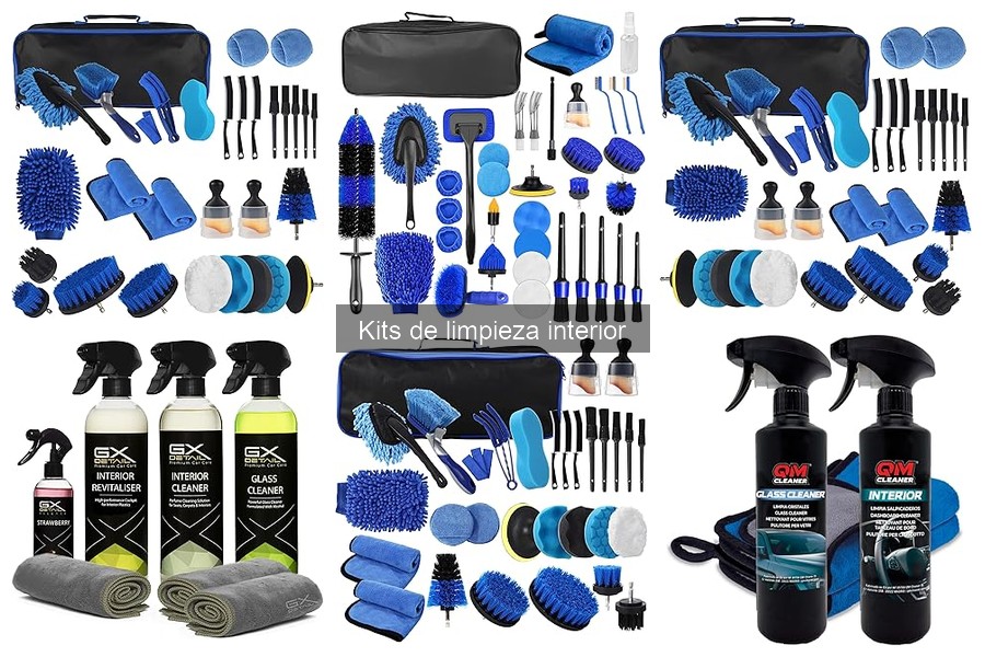 Ventajas de Usar un Kit de Limpieza Interior para Coche