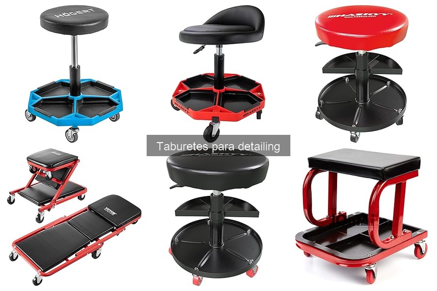 Ventajas de Usar un Taburete para Detailing de Coche