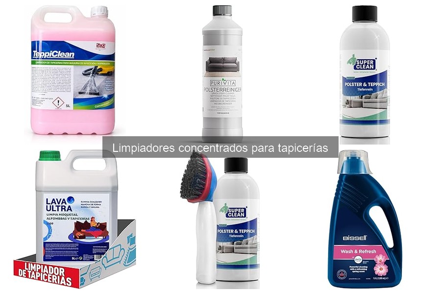 Ventajas del limpiador concentrado para tapicerías
