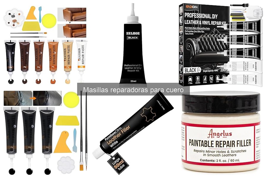 Ventajas y desventajas de las masillas reparadoras para cuero