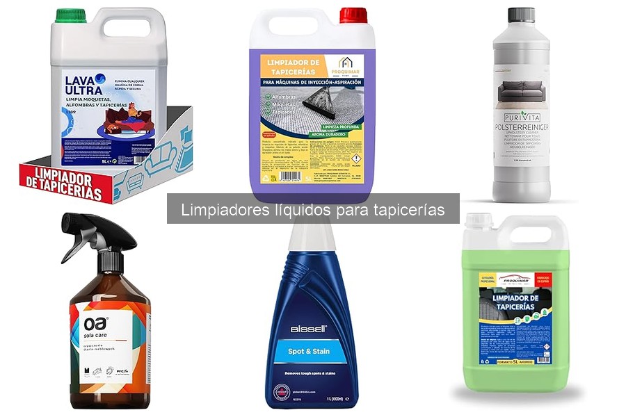Ventajas y Desventajas de Limpiadores Líquidos para Tapicerías