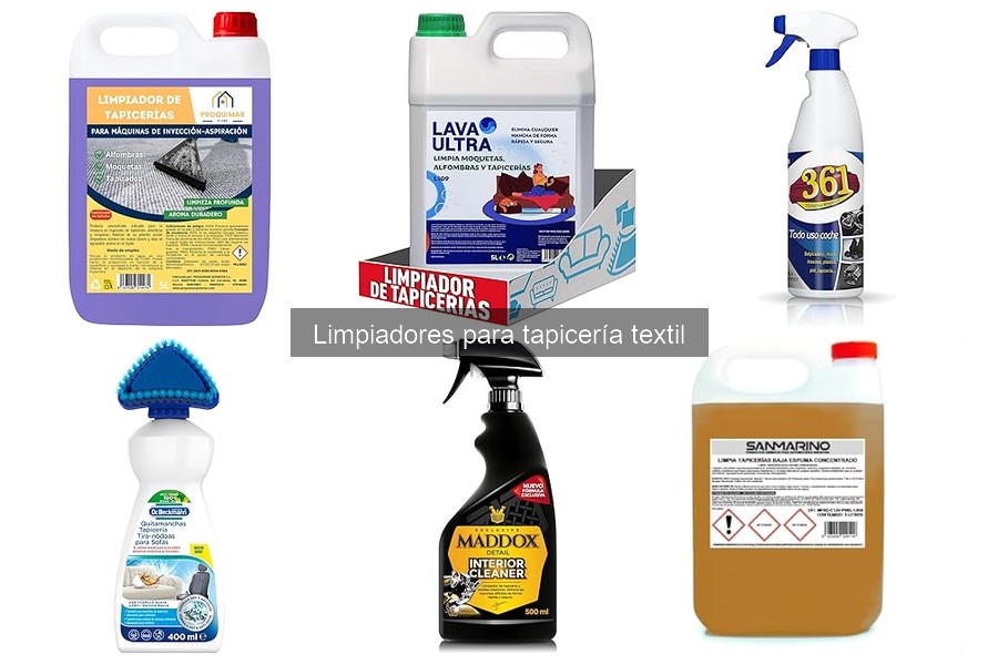 Ventajas y Desventajas de Limpiadores para Tapicería Textil