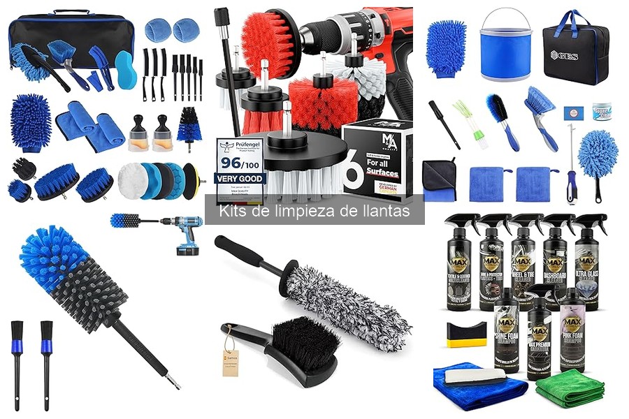 Ventajas y desventajas de los kits de limpieza de llantas