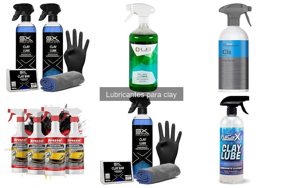Ventajas y Desventajas de los Lubricantes para Clay
