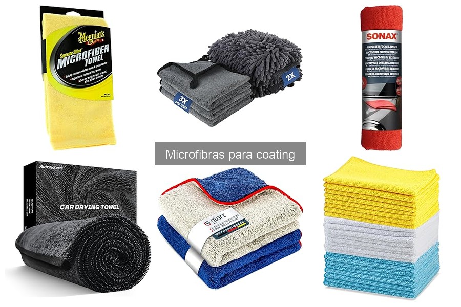 Ventajas y desventajas de microfibras para coating del coche