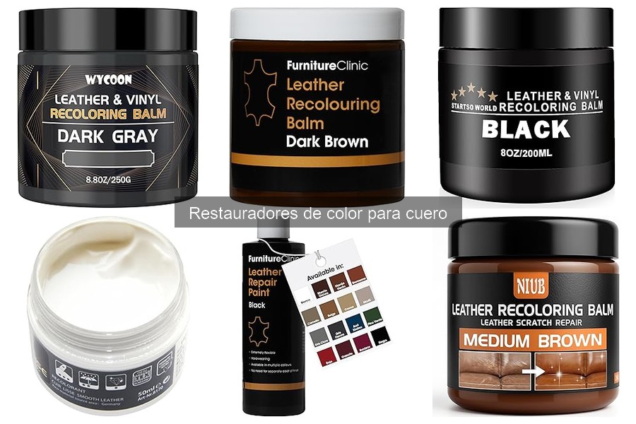 Ventajas y desventajas de restauradores de color para cuero