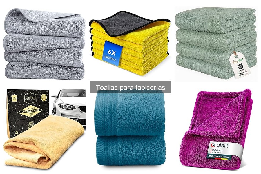 Ventajas y desventajas de toallas de microfibra para tapicerías