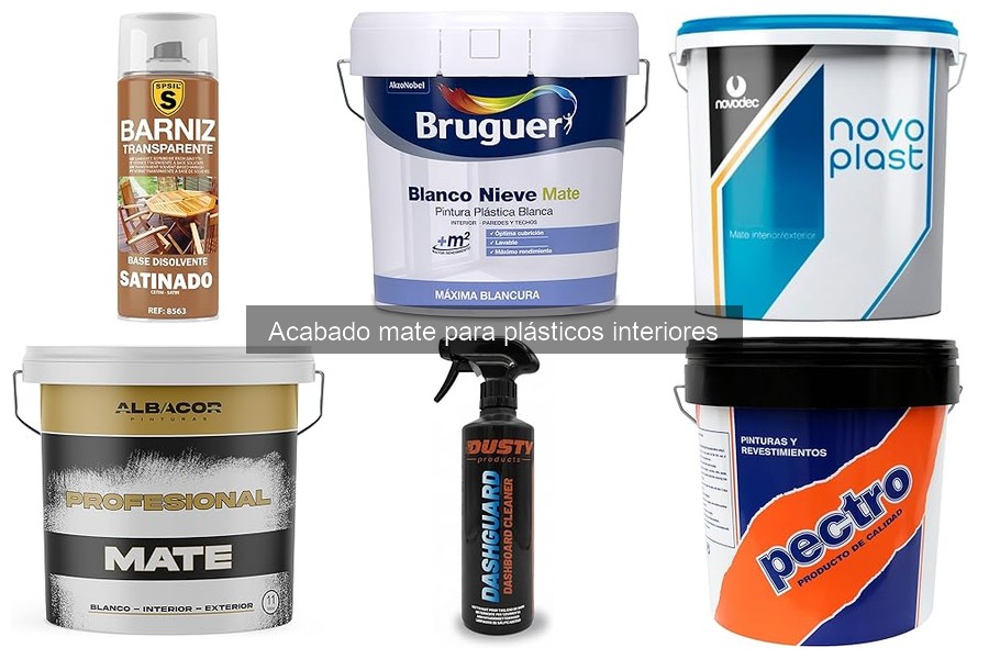 Ventajas y desventajas del acabado mate en plásticos interiores