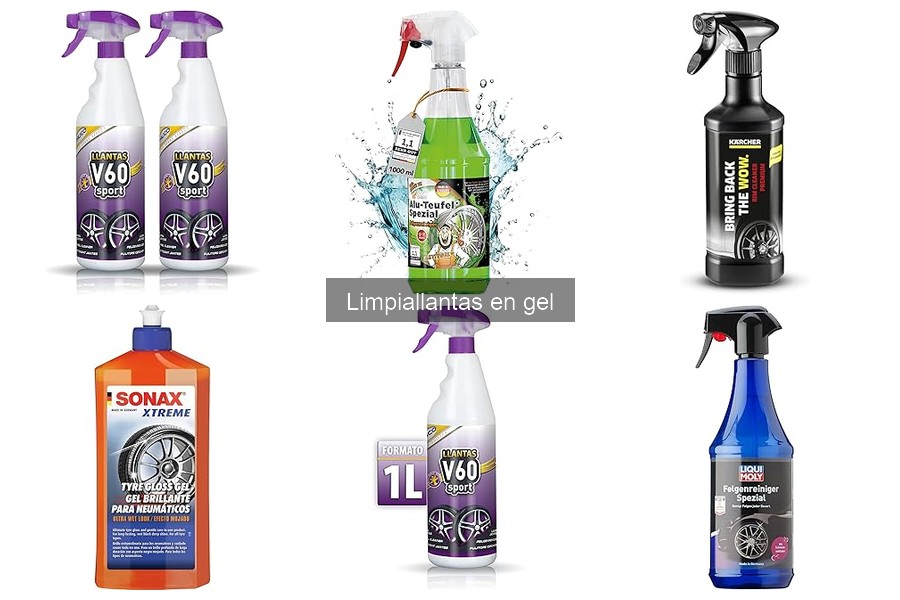 Ventajas y desventajas del limpiador de llantas en gel